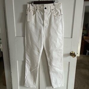SLVRLAKE white jeans. Size 32